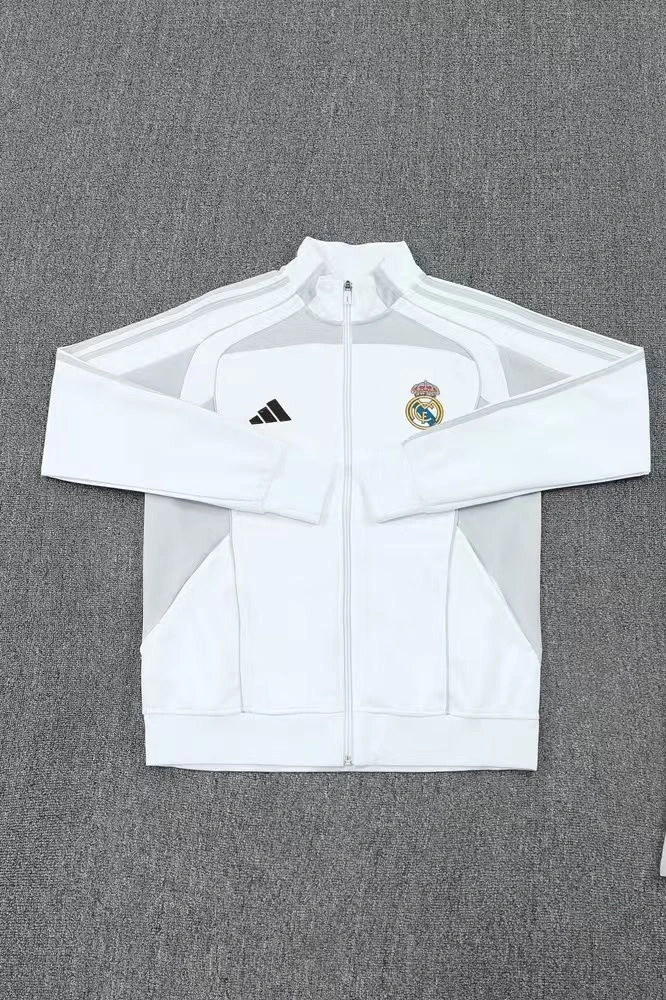 Real Madrid White Jacket