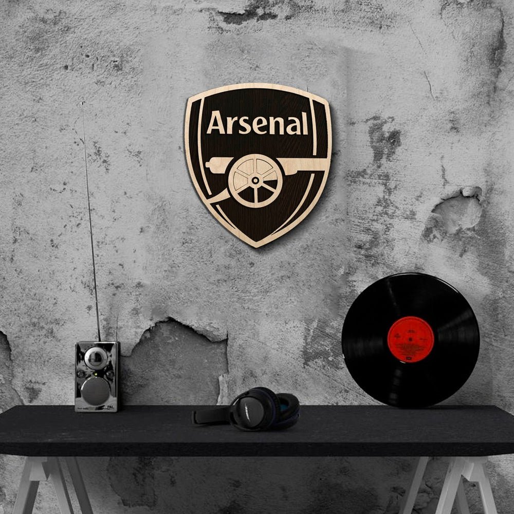 Arsenal Wooden Crest 12"x12" inches - Image 4
