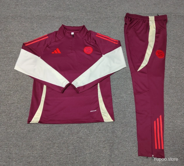 Bayern Munich Maroon Tracksuit