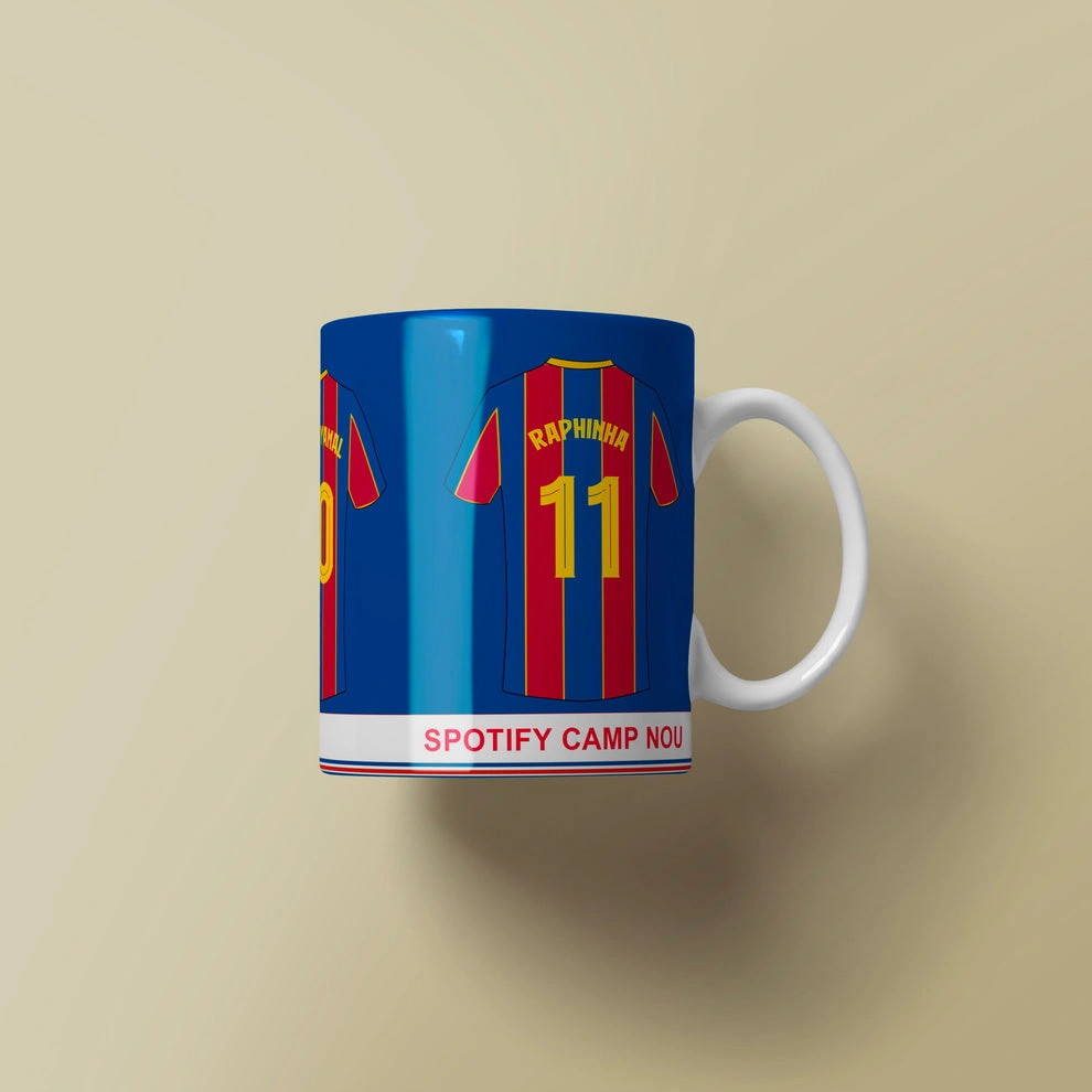 Barcelona Home Jersey Mug 25/26 - Image 4