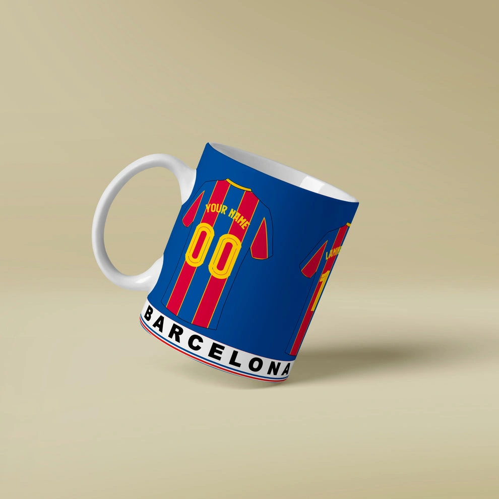 Barcelona Home Jersey Mug 25/26 - Image 3