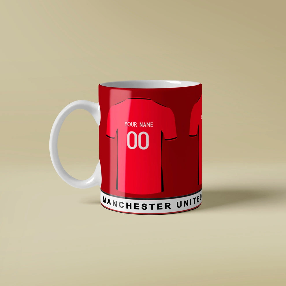 Manchester United Home Jersey Mug 25/26 - Image 2