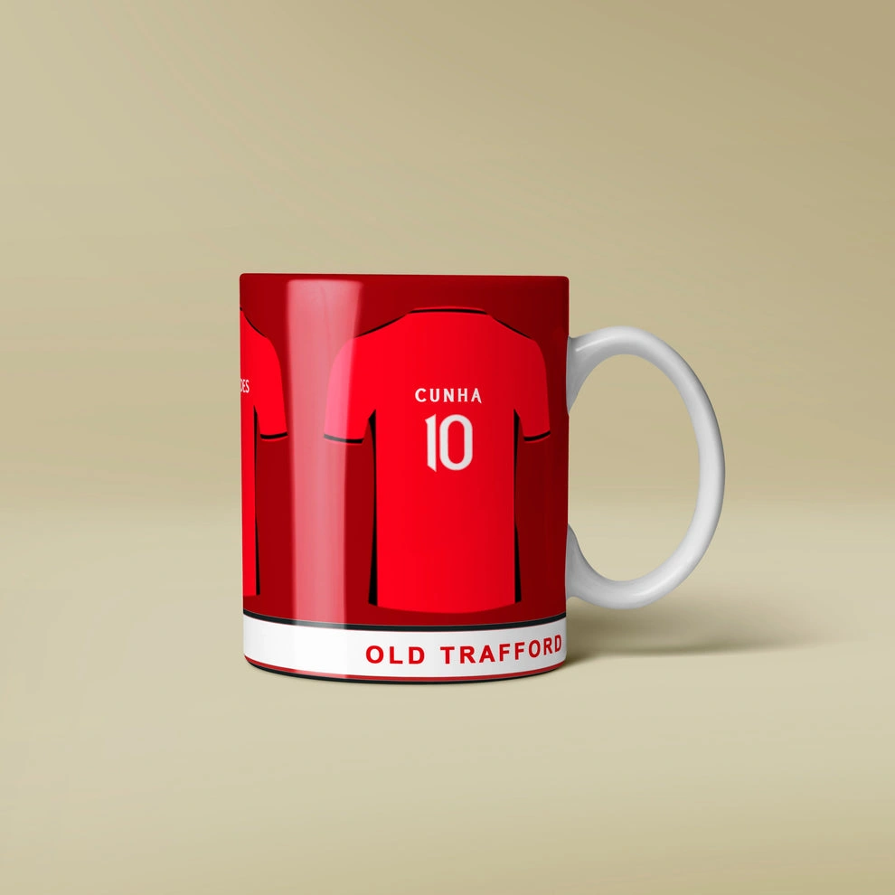 Manchester United Home Jersey Mug 25/26