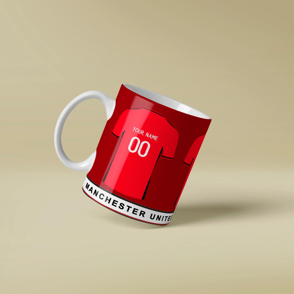 Manchester United Home Jersey Mug 25/26 - Image 3